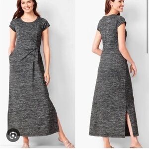 Knit black maxi dress from Talbots Oprah collection. Size 3x